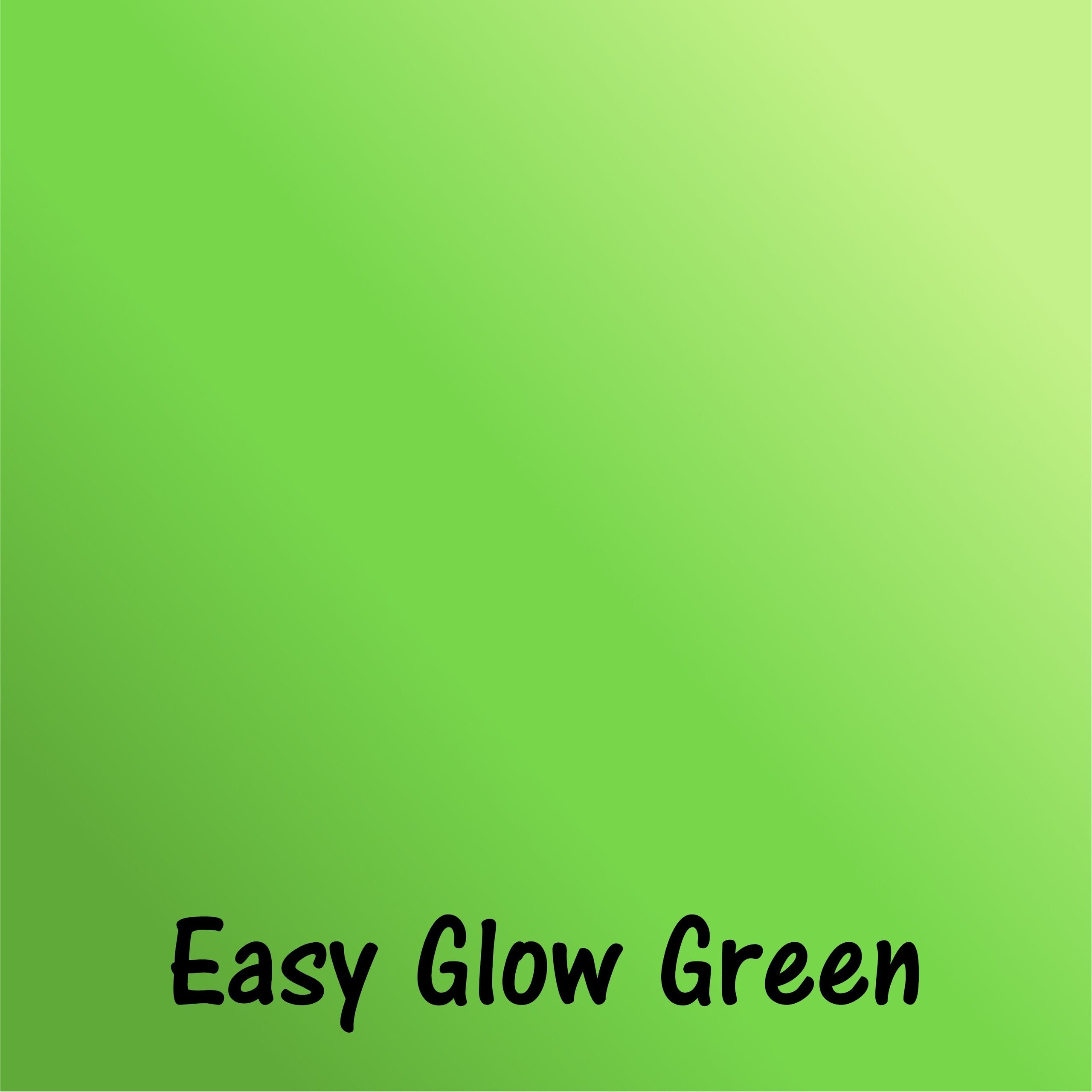 Siser Easy Glow HTV - Neon Pink (Glow In The Dark Iron On Vinyl