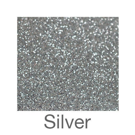 Siser Glitter HTV - 1 12x20 Silver Confetti Siser Glitter HTV, Siser
